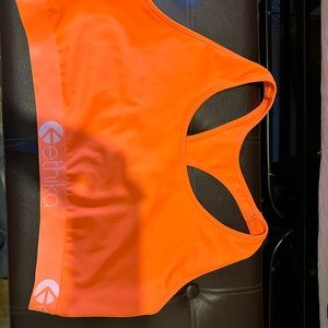Ethika sports bra size 4x orange